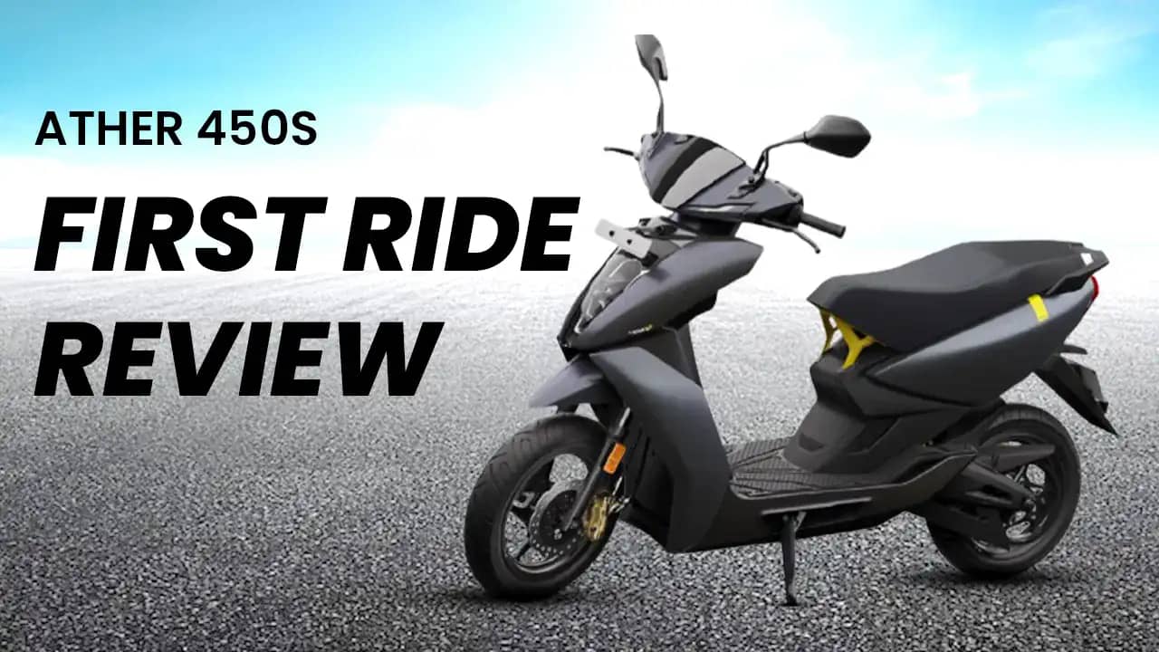 Ather 450S First Ride Review | Drivio's Expert Insights Ather 450S First Ride Review | Drivio's Expert Insights