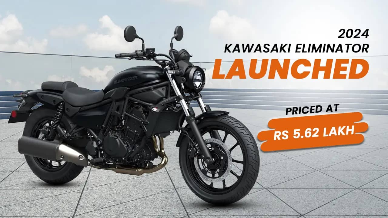 2024 Kawasaki Eliminator Launched In India, Priced At Rs 5.62 Lakh 2024 Kawasaki Eliminator Launched In India, Priced At Rs 5.62 Lakh