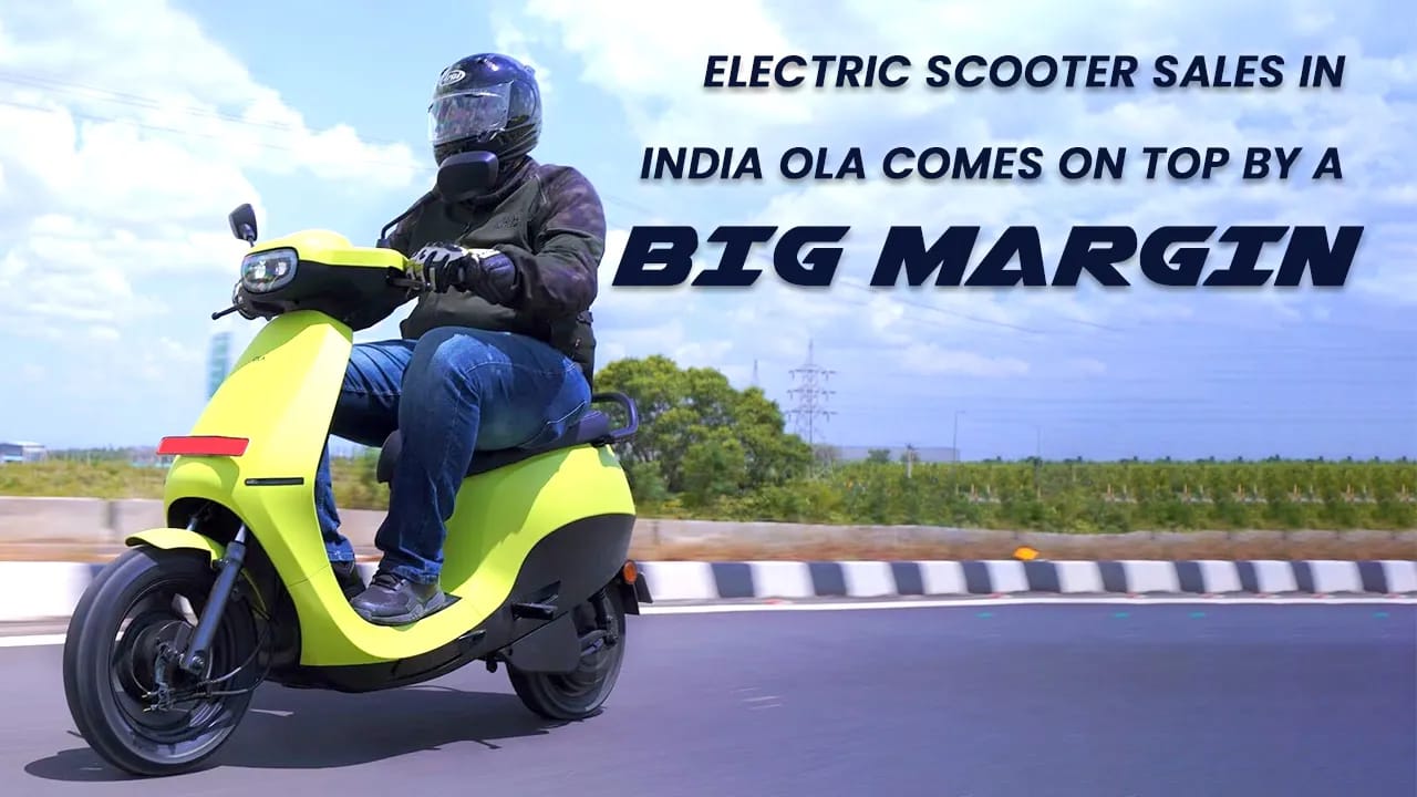 Electric Scooter Sales In India- December 2023: Ola comes on top by a BIG margin Electric Scooter Sales In India- December 2023: Ola comes on top by a BIG margin