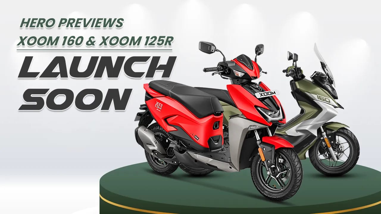 Hero Previews Xoom 160 and Xoom 125R in India, Launch Soon Hero Previews Xoom 160 and Xoom 125R in India, Launch Soon