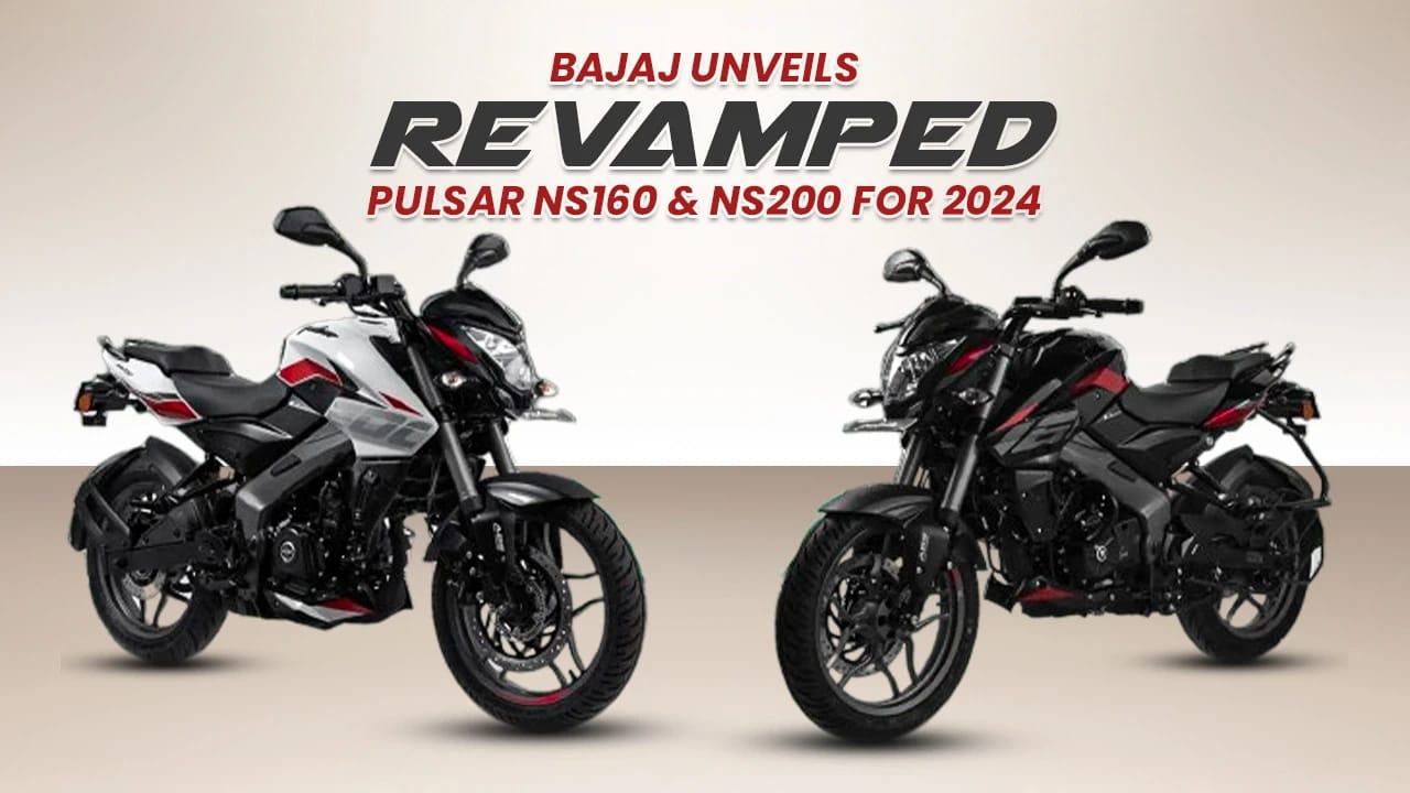 Bajaj Unveils Revamped Pulsar NS160 and NS200 for 2024 Bajaj Unveils Revamped Pulsar NS160 and NS200 for 2024