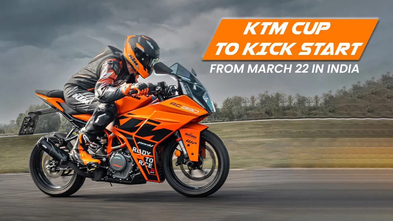 KTM Cup To Kick Start From March 22 In India KTM Cup To Kick Start From March 22 In India