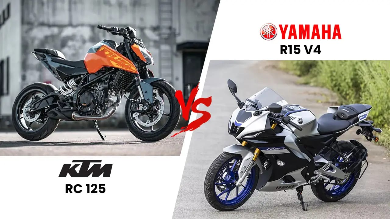 2024 KTM RC 125 vs Yamaha R15 V4: European vs Japanese Sports Bikes 2024 KTM RC 125 vs Yamaha R15 V4: European vs Japanese Sports Bikes