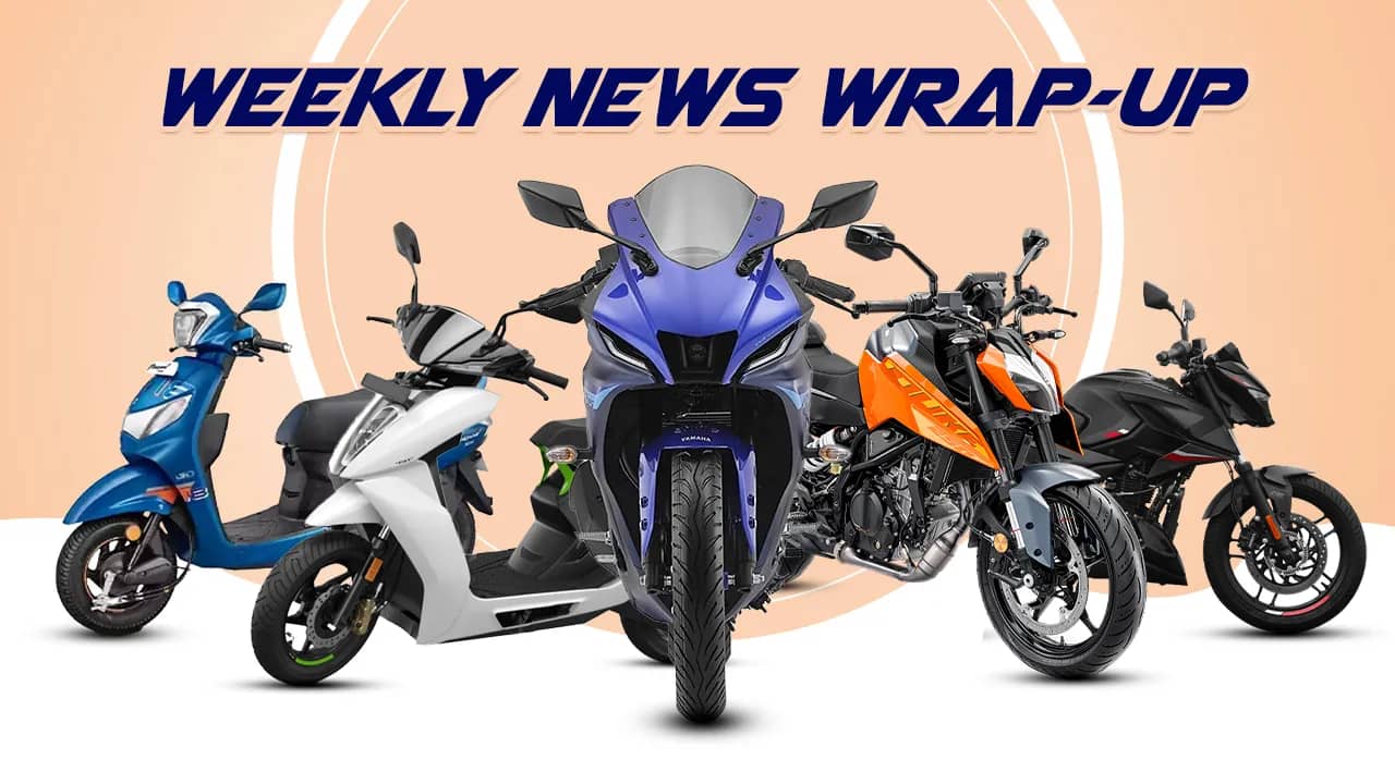 Weekly News Wrap-Up: Bajaj, Ather, Hero And Others Made To The Top News Weekly News Wrap-Up: Bajaj, Ather, Hero And Others Made To The Top News