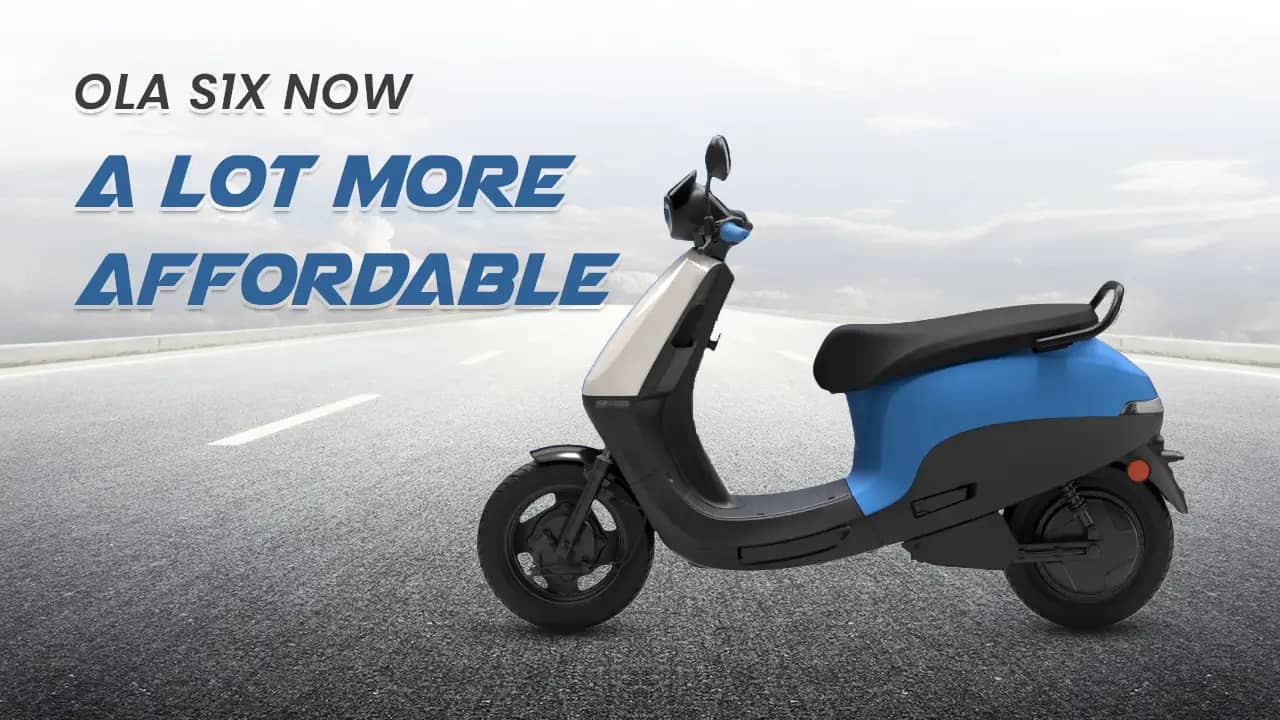 Ola S1X Now A LOT More Affordable Ola S1X Now A LOT More Affordable