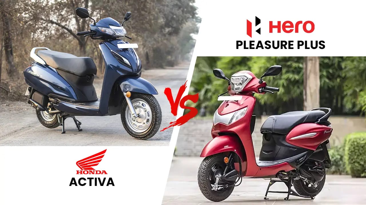2024 Hero Pleasure Plus vs Honda Activa: Face-to-face Comparison 2024 Hero Pleasure Plus vs Honda Activa: Face-to-face Comparison