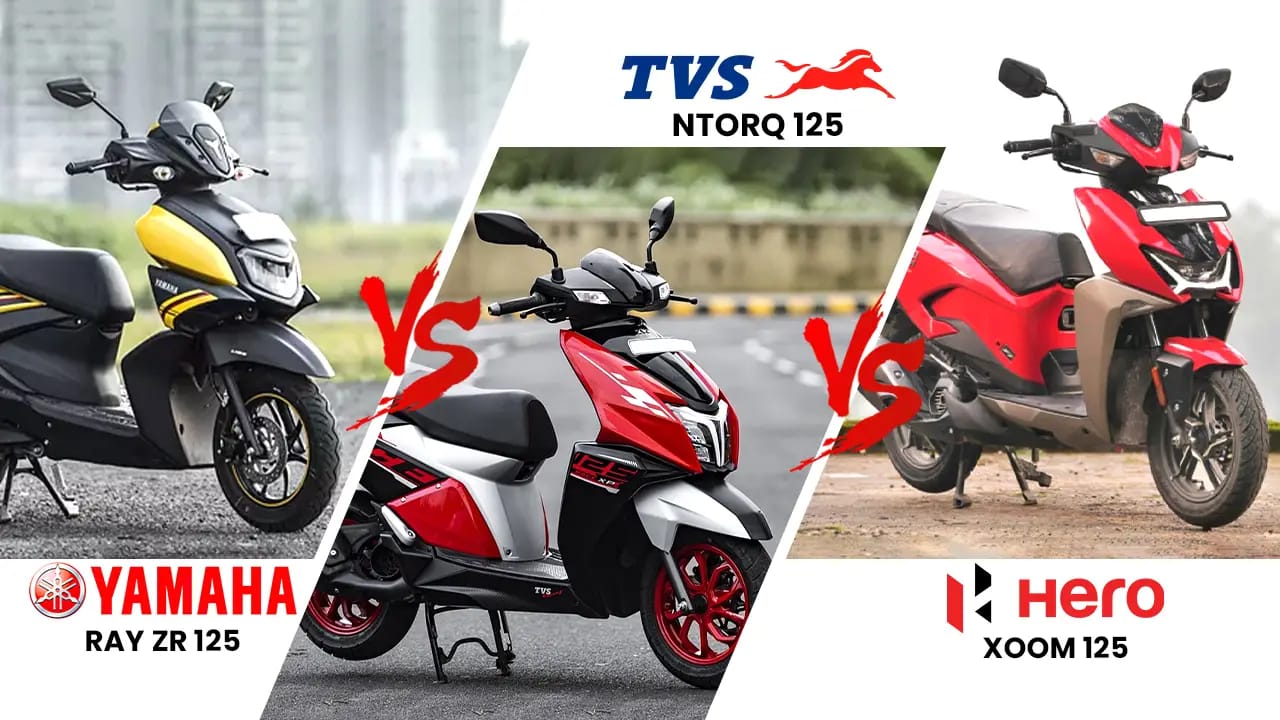 Yamaha Ray ZR 125 vs TVS Ntorq 125 vs Hero Xoom 125: Exciting 125cc scooters compared Yamaha Ray ZR 125 vs TVS Ntorq 125 vs Hero Xoom 125: Exciting 125cc scooters compared