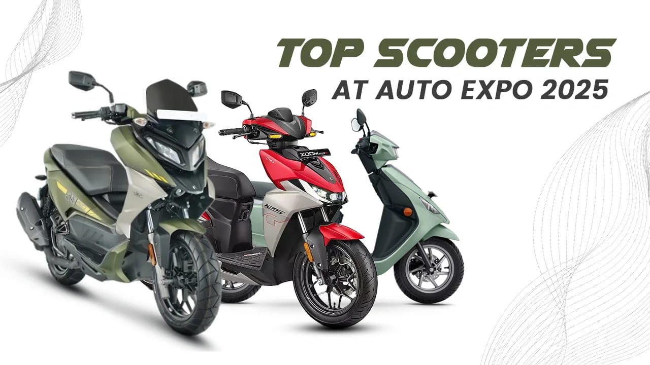 Top Scooters at Auto Expo 2025: Hero Xoom 160, TVS Jupiter CNG, Suzuki Access EV Top Scooters at Auto Expo 2025: Hero Xoom 160, TVS Jupiter CNG, Suzuki Access EV