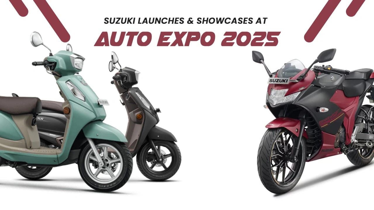 Suzuki at Auto Expo 2025: A Glimpse into the Future of Electric and Superbikes Suzuki at Auto Expo 2025: A Glimpse into the Future of Electric and Superbikes