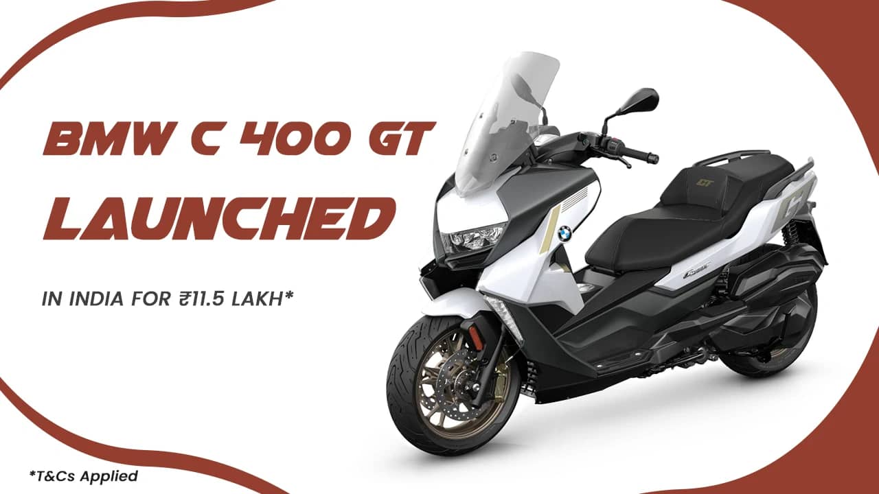 2025 BMW C 400 GT Launched in India – Price, Features, and Updates 2025 BMW C 400 GT Launched in India – Price, Features, and Updates