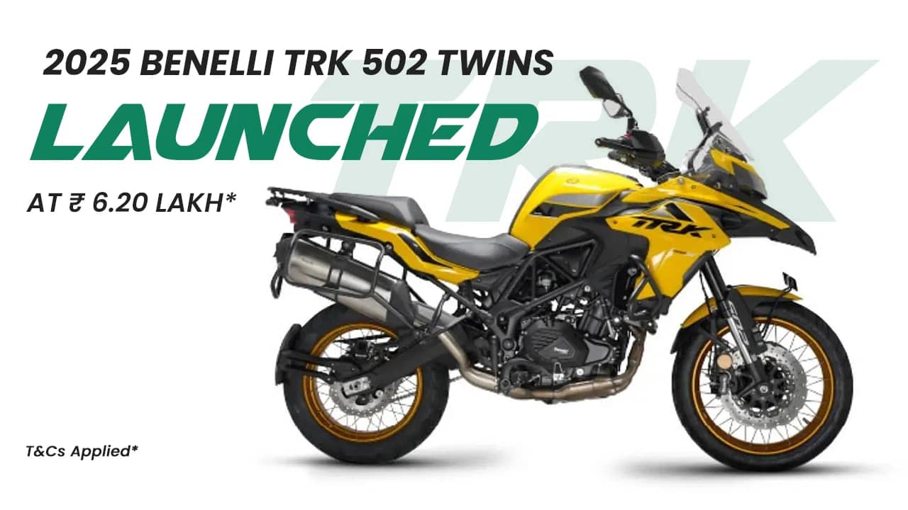 2025 Benelli TRK 502 & TRK 502X Launched in India: New TFT, Heated Seats & More! 2025 Benelli TRK 502 & TRK 502X Launched in India: New TFT, Heated Seats & More!