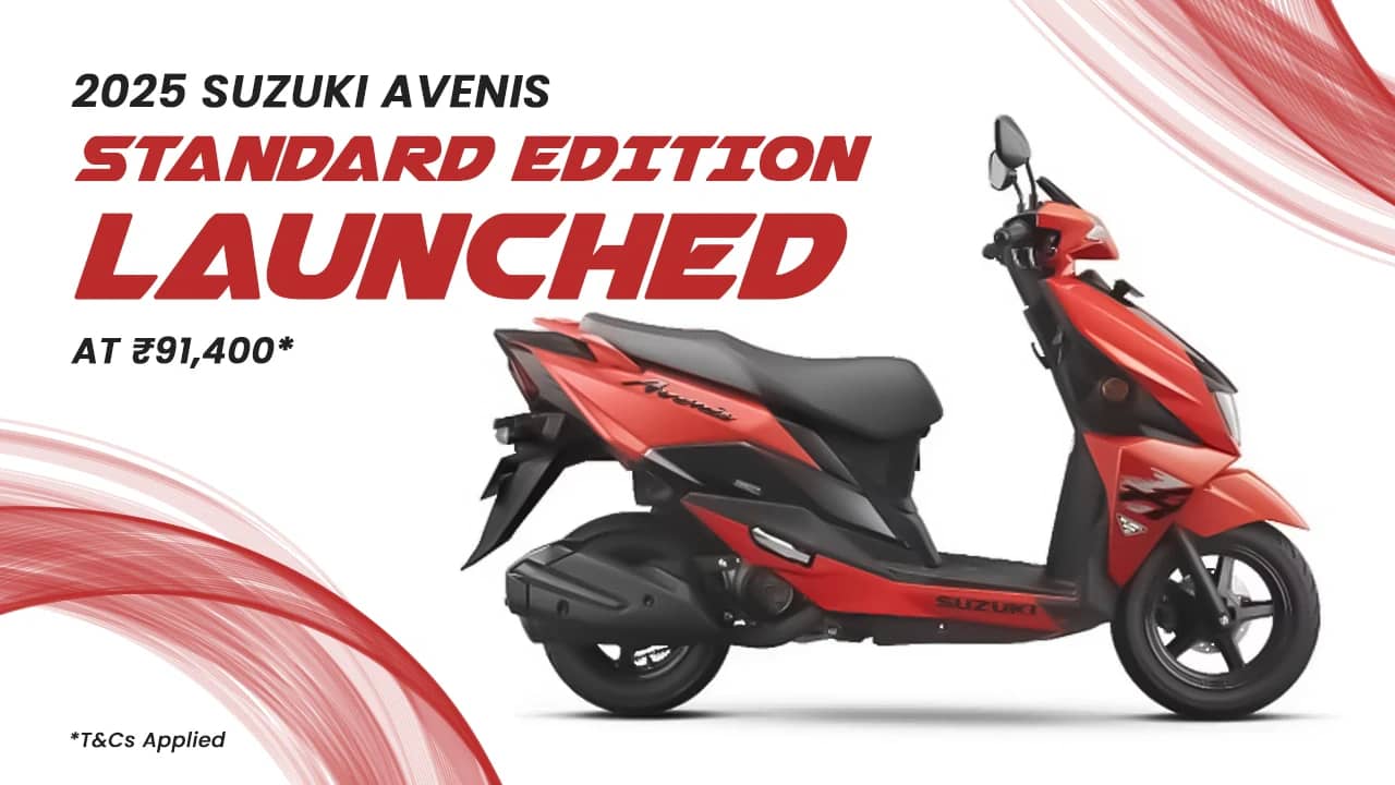 2025 Suzuki Avenis Becomes More Accessible with New Standard Edition Launch 2025 Suzuki Avenis Becomes More Accessible with New Standard Edition Launch