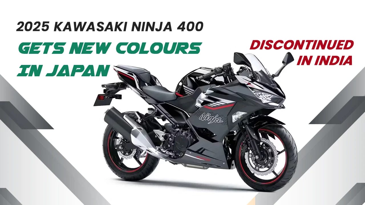 2025 Kawasaki Ninja 400 Gets New Colours in Japan, Discontinued in India 2025 Kawasaki Ninja 400 Gets New Colours in Japan, Discontinued in India