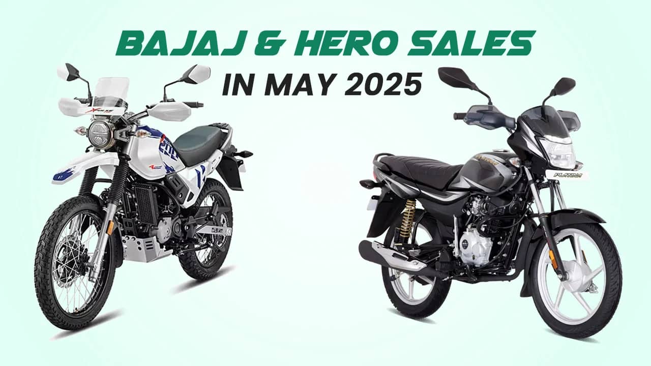 Bajaj and Hero Sales in May 2025: Growth and Decline Overview Bajaj and Hero Sales in May 2025: Growth and Decline Overview