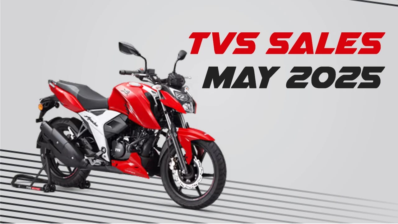 TVS Sales May 2025: 16% Growth in India Driven by iQube, Apache & Jupiter TVS Sales May 2025: 16% Growth in India Driven by iQube, Apache & Jupiter
