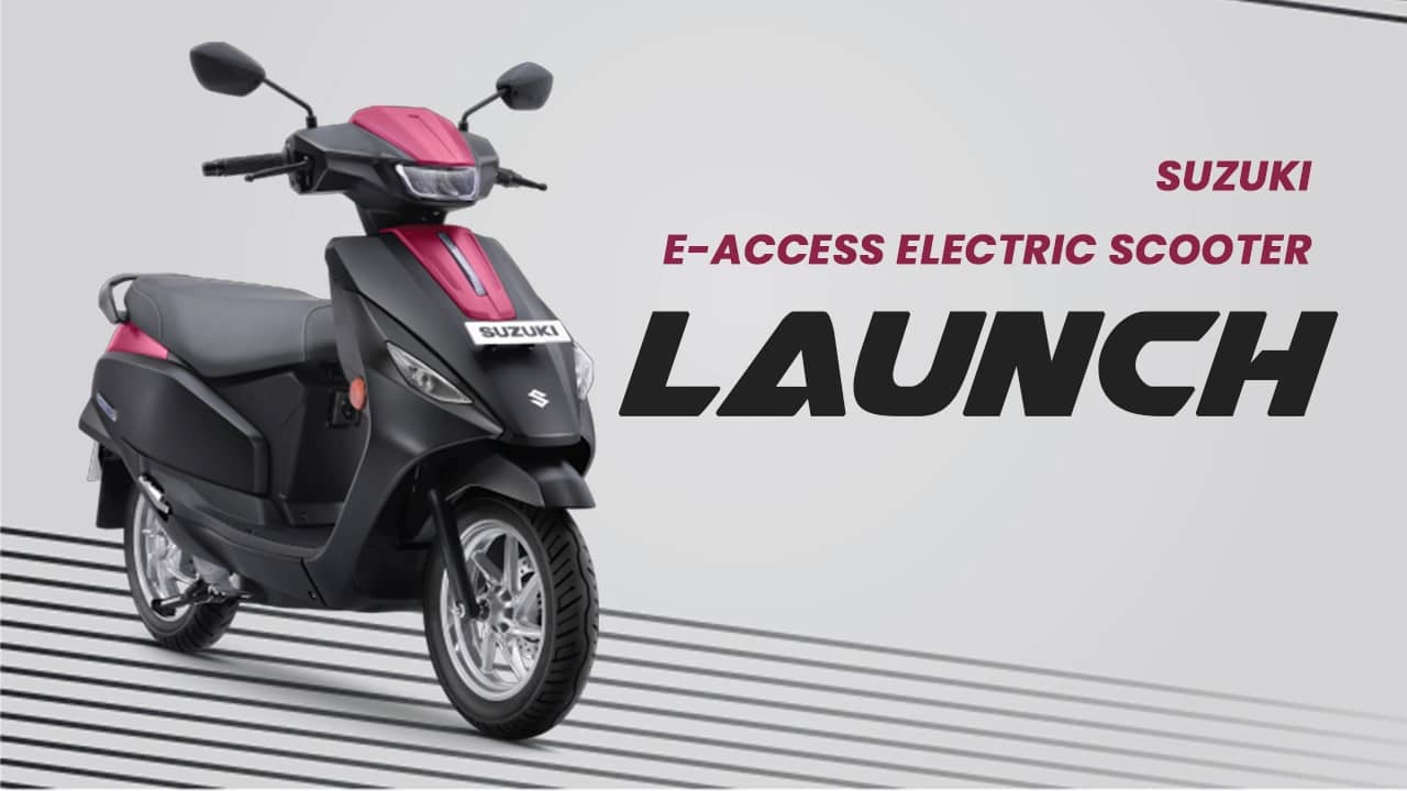 Suzuki e‑Access Electric Scooter India Launch 2025 – Price & Specs Suzuki e‑Access Electric Scooter India Launch 2025 – Price & Specs