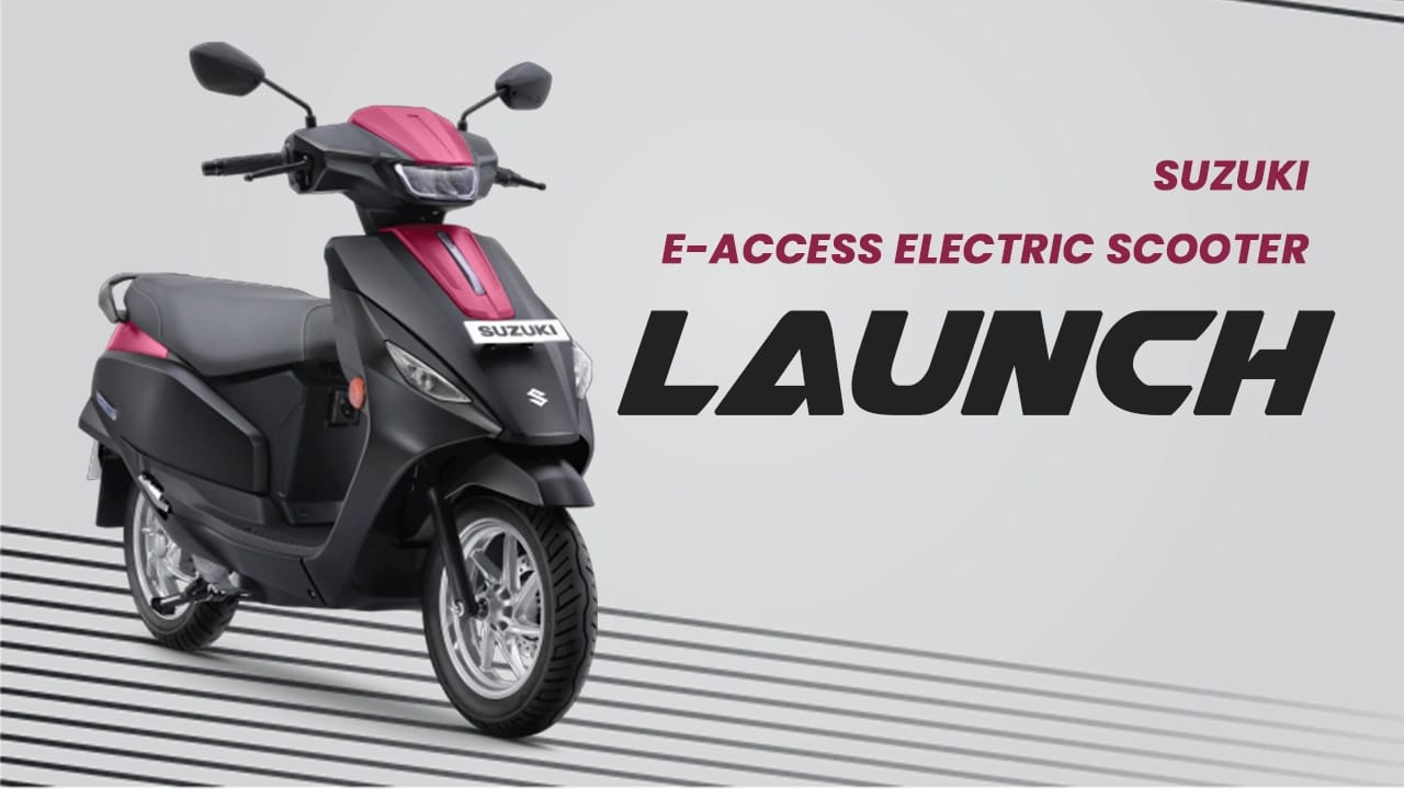 Suzuki e‑Access Electric Scooter India Launch 2025 – Price & Specs Suzuki e‑Access Electric Scooter India Launch 2025 – Price & Specs