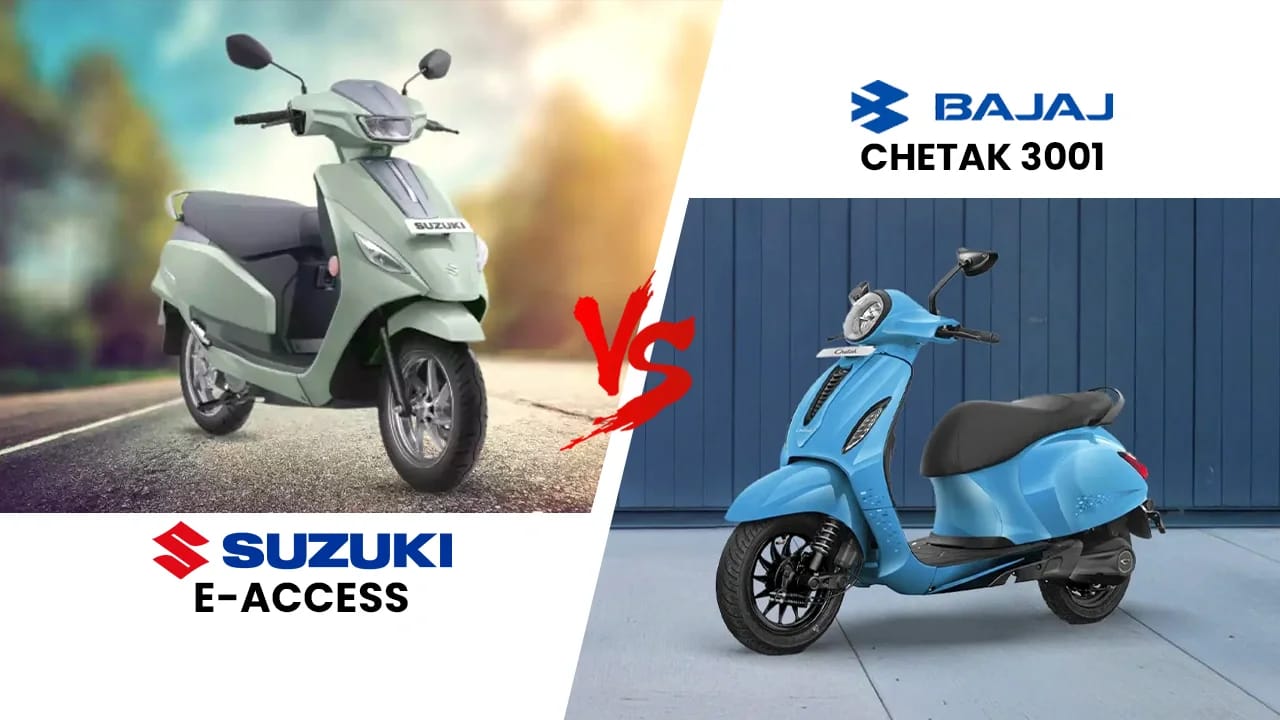 Bajaj Chetak 3001 vs Suzuki e‑Access: Affordable Electric Scooters Compared Bajaj Chetak 3001 vs Suzuki e‑Access: Affordable Electric Scooters Compared