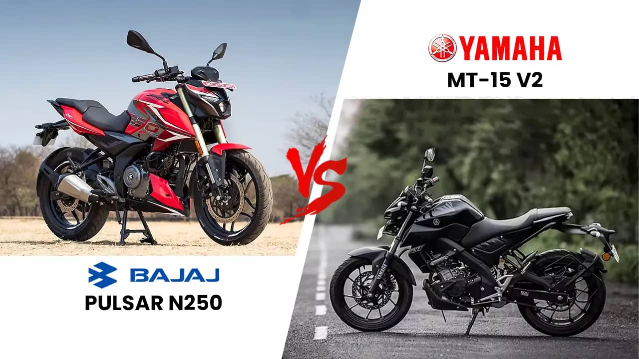 Bajaj Pulsar N250 vs Yamaha MT-15 V2: Which Streetfighter Wins in 2025? Bajaj Pulsar N250 vs Yamaha MT-15 V2: Which Streetfighter Wins in 2025?