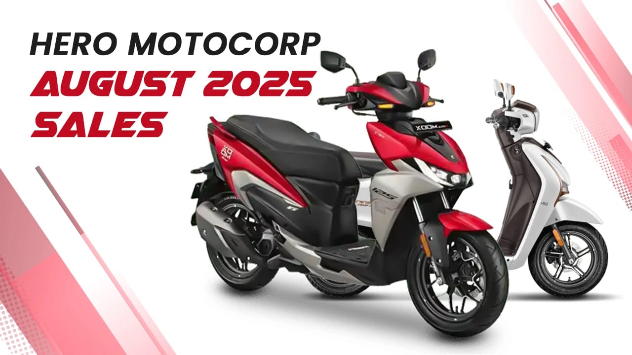 Hero MotoCorp August 2025 Sales Rise 8% YoY as Scooters Soar 53% Hero MotoCorp August 2025 Sales Rise 8% YoY as Scooters Soar 53%