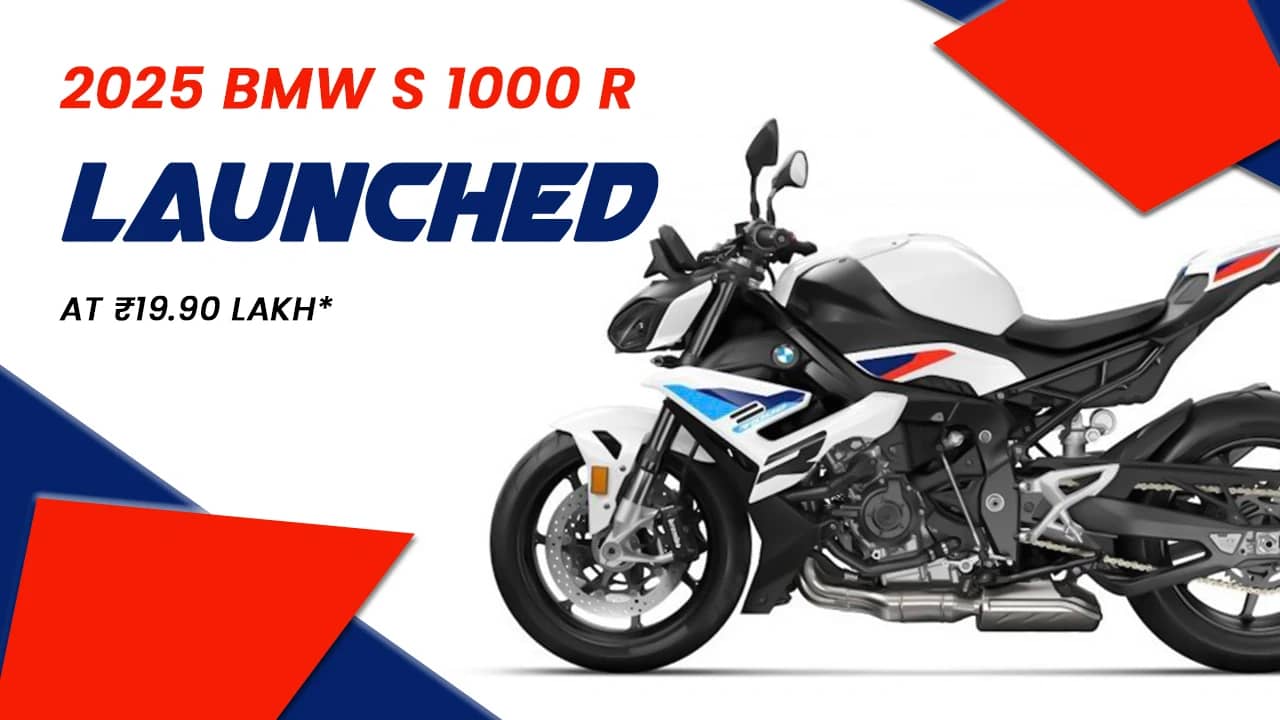 2025 BMW S 1000 R Launched at ₹19.90 Lakh — 170 HP Hyper-Naked Power 2025 BMW S 1000 R Launched at ₹19.90 Lakh — 170 HP Hyper-Naked Power
