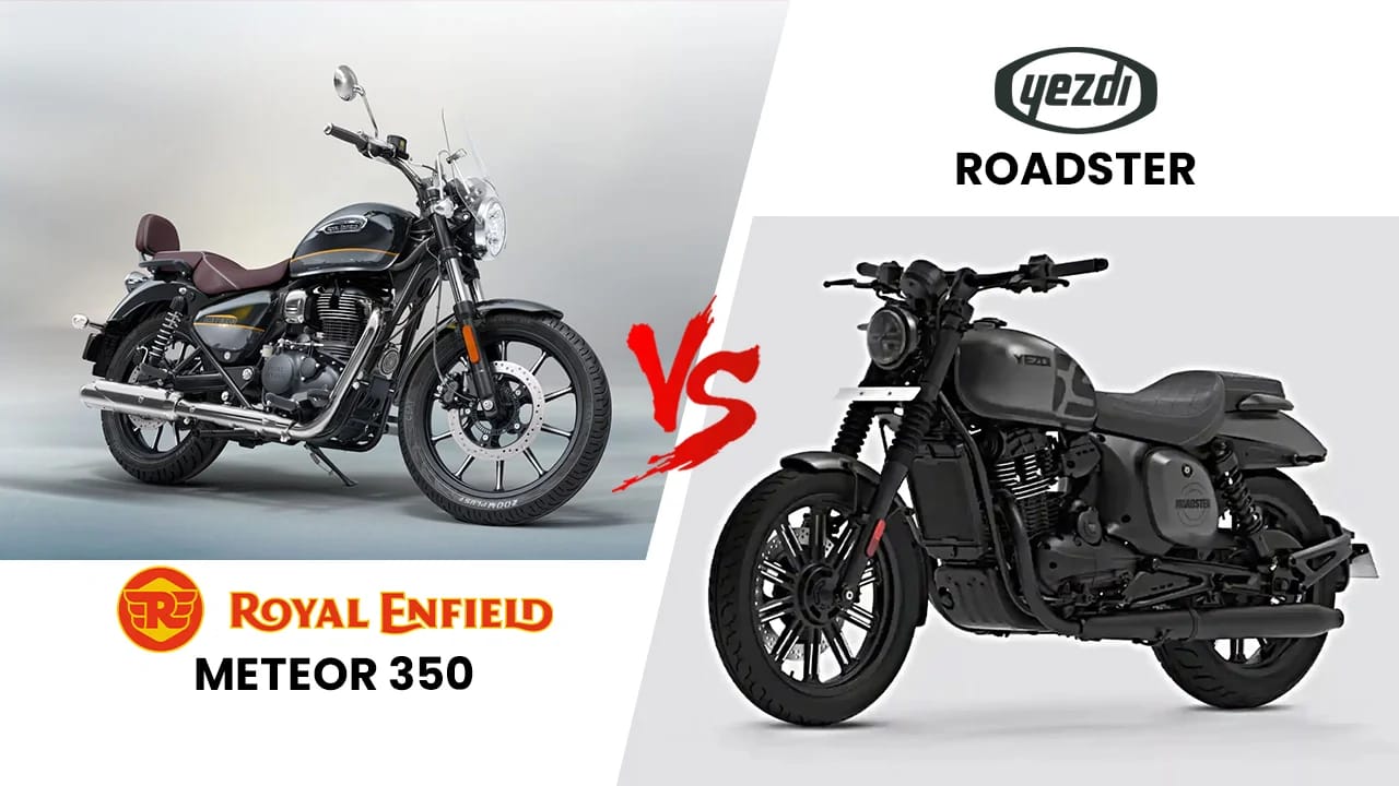2025 Royal Enfield Meteor 350 vs 2025 Yezdi Roadster – Which Cruiser Leads? 2025 Royal Enfield Meteor 350 vs 2025 Yezdi Roadster – Which Cruiser Leads?