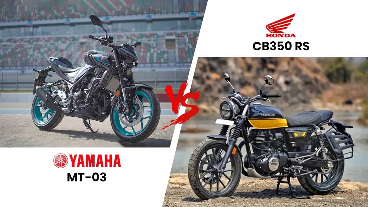 Yamaha MT-03 vs Honda CB350 RS: Ultimate 2025 Face-Off Yamaha MT-03 vs Honda CB350 RS: Ultimate 2025 Face-Off