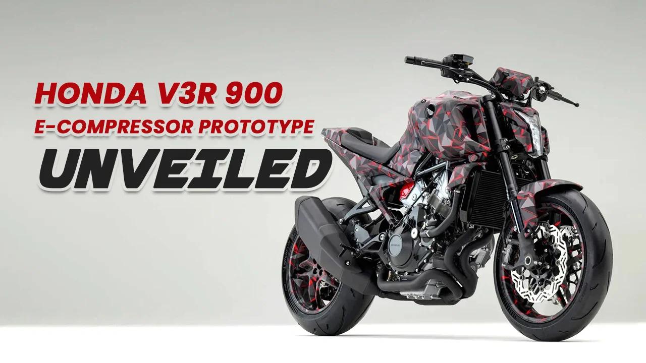 Honda V3R 900 E-Compressor Prototype: A New Benchmark for Performance Honda V3R 900 E-Compressor Prototype: A New Benchmark for Performance