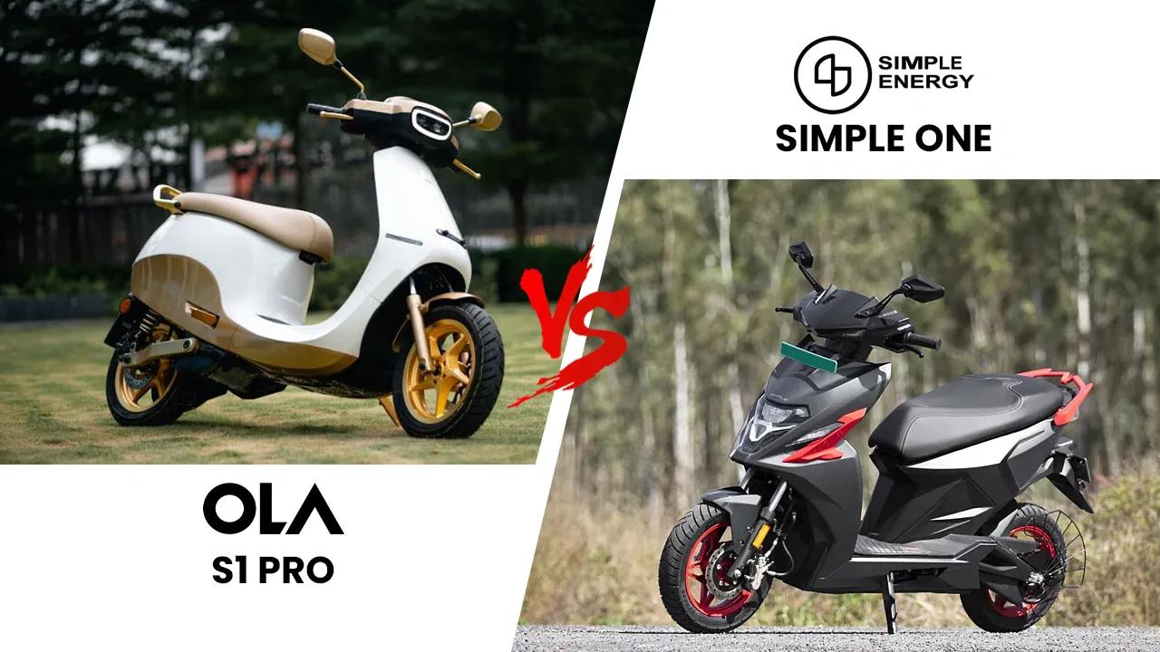 Ola S1 Pro vs Simple One – Real-World Range Showdown Explained Ola S1 Pro vs Simple One – Real-World Range Showdown Explained