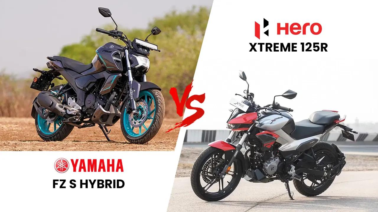 Yamaha FZ S Hybrid vs Hero Xtreme 125R – Power Meets Practicality Yamaha FZ S Hybrid vs Hero Xtreme 125R – Power Meets Practicality