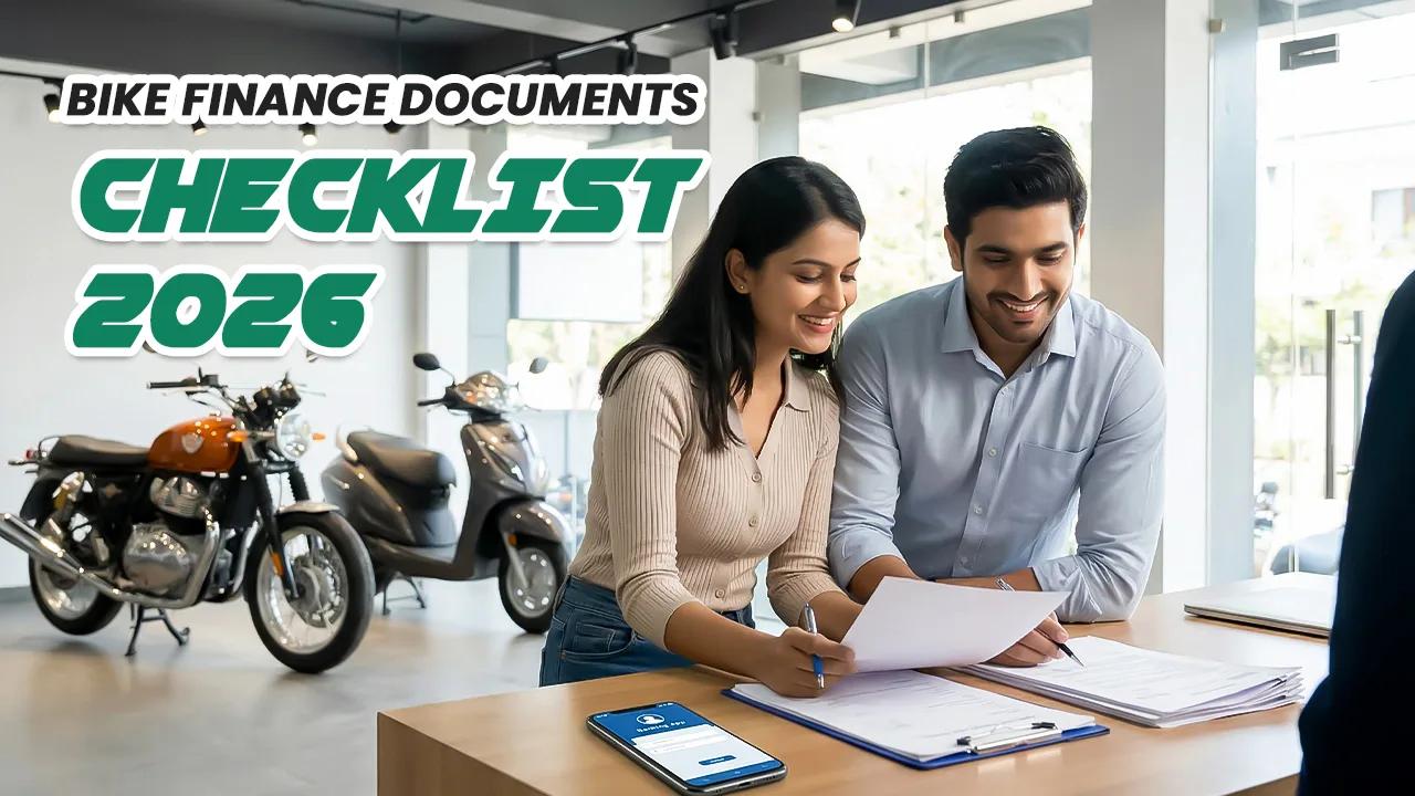 Documents Needed for Two-Wheeler Loan in 2026: Full Guide Documents Needed for Two-Wheeler Loan in 2026: Full Guide