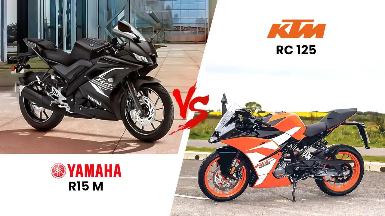 Yamaha R15 M vs KTM RC 125 – Sportbike Comparison Yamaha R15 M vs KTM RC 125 – Sportbike Comparison