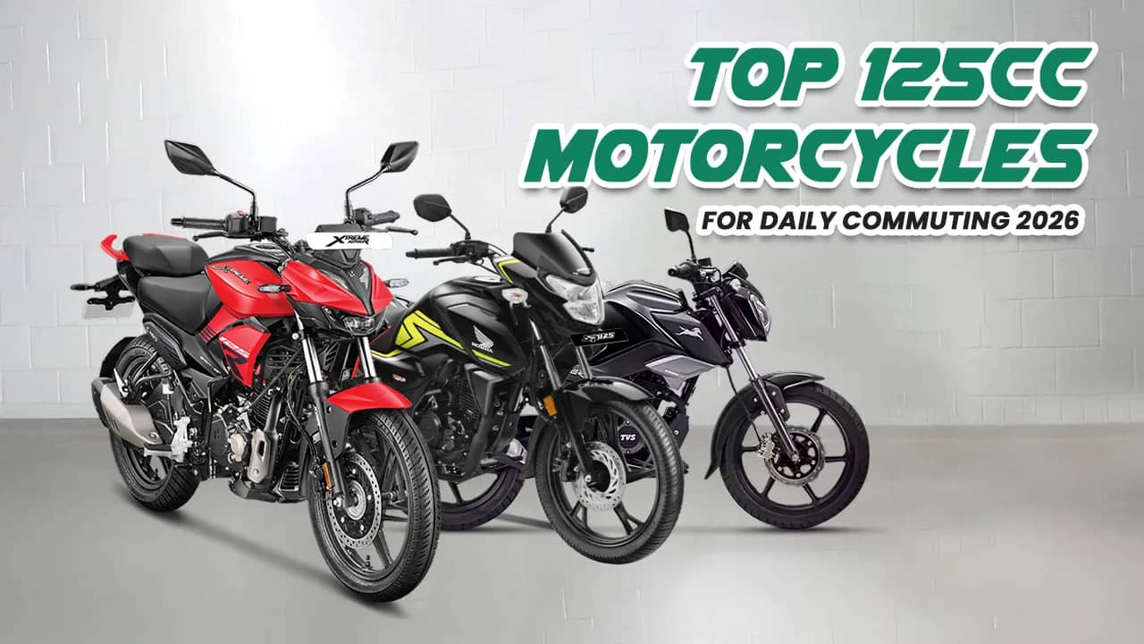 Top 125cc Motorcycles in India for Daily Commuting 2026 Top 125cc Motorcycles in India for Daily Commuting 2026