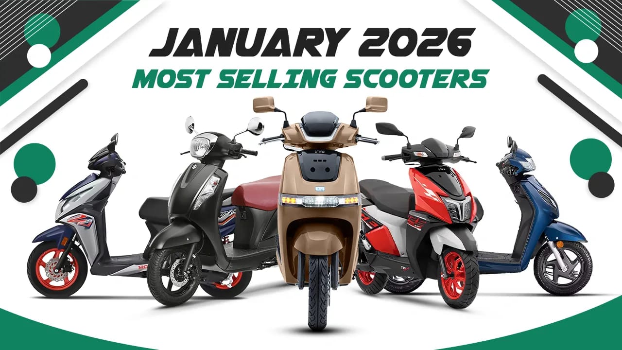 Top 10 Most Selling Scooters in India in January 2026 – Best Petrol and Electric Scooters with Units Sold Top 10 Most Selling Scooters in India in January 2026 – Best Petrol and Electric Scooters with Units Sold