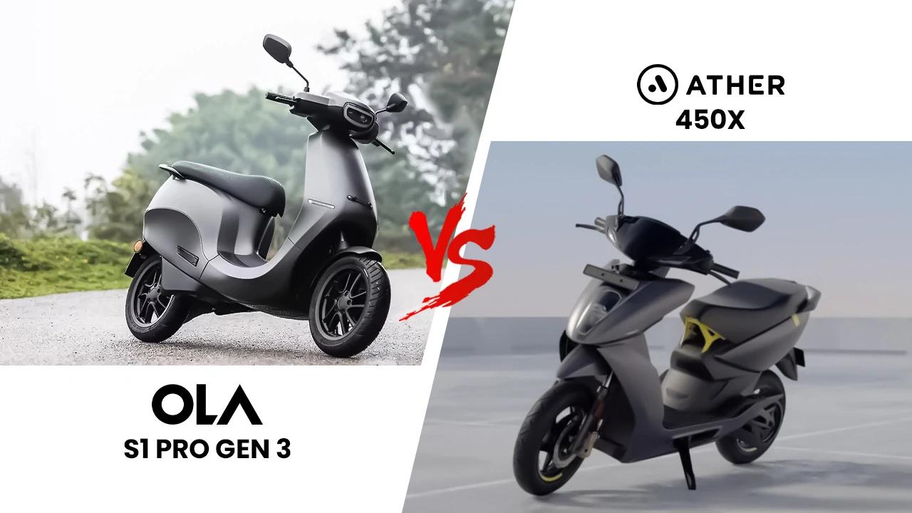 Ola S1 Pro Gen 3 vs. Ather 450X: The Ultimate Performance Battle 2026 India Review Ola S1 Pro Gen 3 vs. Ather 450X: The Ultimate Performance Battle 2026 India Review