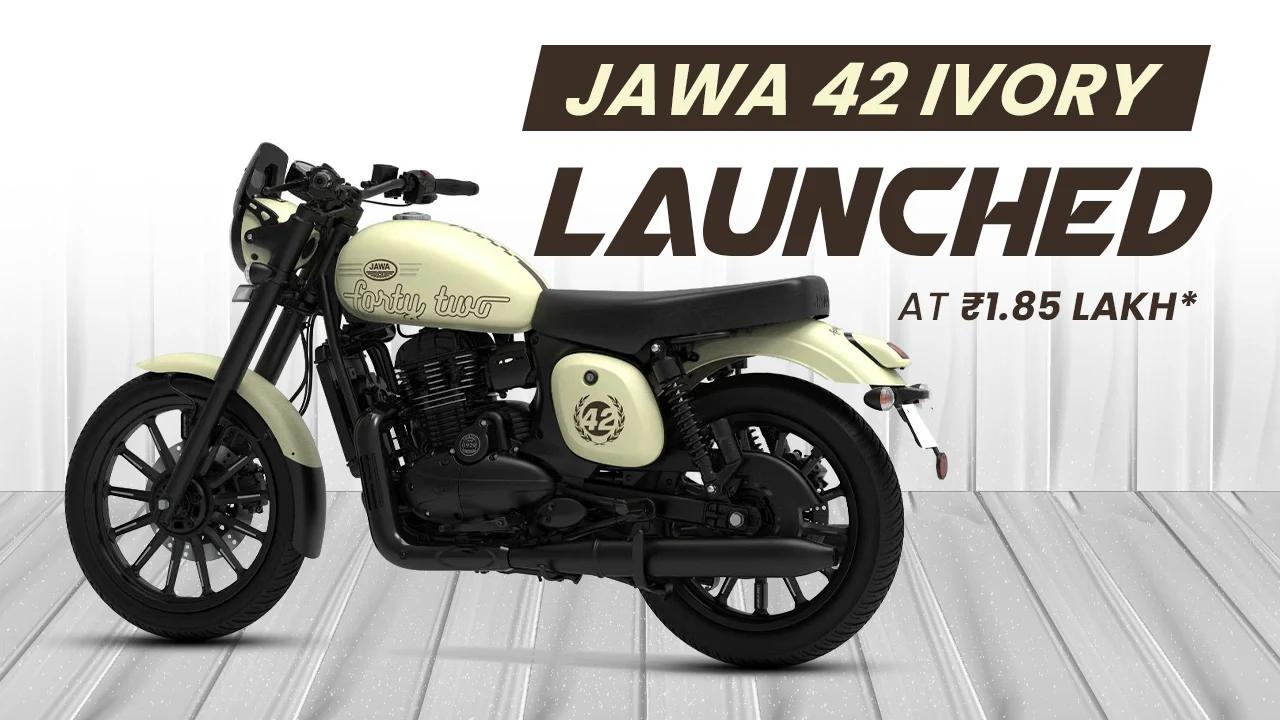 Jawa 42 Ivory Debuts at ₹1.85 Lakh in India Jawa 42 Ivory Debuts at ₹1.85 Lakh in India