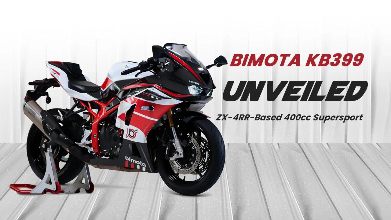 Bimota KB399 Based on Kawasaki Ninja ZX-4RR Revealed Bimota KB399 Based on Kawasaki Ninja ZX-4RR Revealed