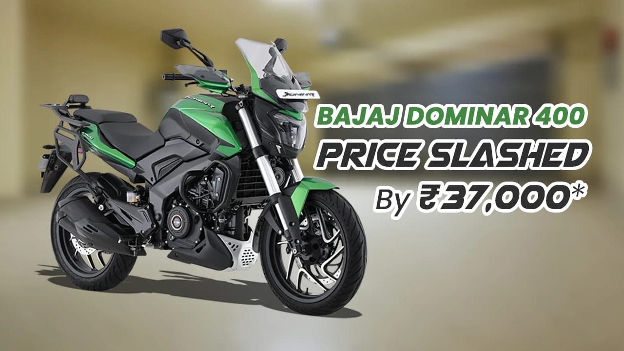 Bajaj Dominar 400 Price Cut by ₹37,000: Here's Why Bajaj Dominar 400 Price Cut by ₹37,000: Here's Why