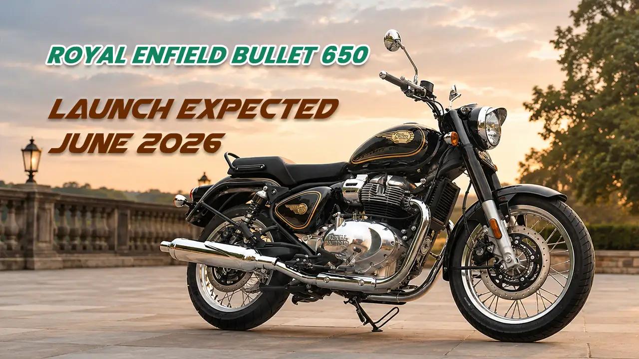 Royal Enfield Bullet 650 India Launch Expected June 2026 at Rs 3.40 Lakh — Everything We Know Royal Enfield Bullet 650 India Launch Expected June 2026 at Rs 3.40 Lakh — Everything We Know