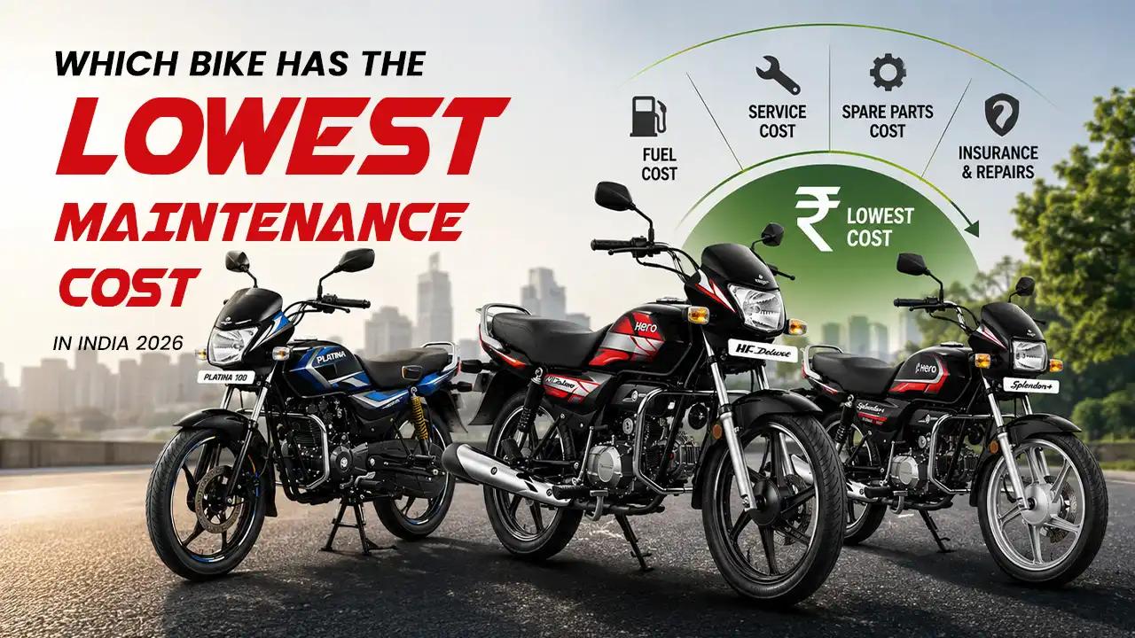 Which Bike Has the Lowest Maintenance Cost in India 2026 — Ranked With Real Service Data Which Bike Has the Lowest Maintenance Cost in India 2026 — Ranked With Real Service Data