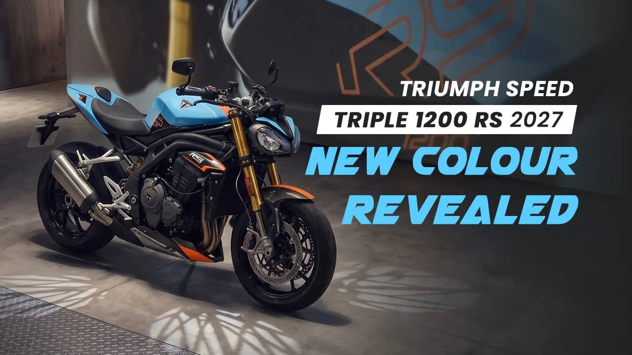 Triumph Speed Triple 1200 RS 2027 Gets a Bold New Jet Black-Maui Blue Paint Job Triumph Speed Triple 1200 RS 2027 Gets a Bold New Jet Black-Maui Blue Paint Job