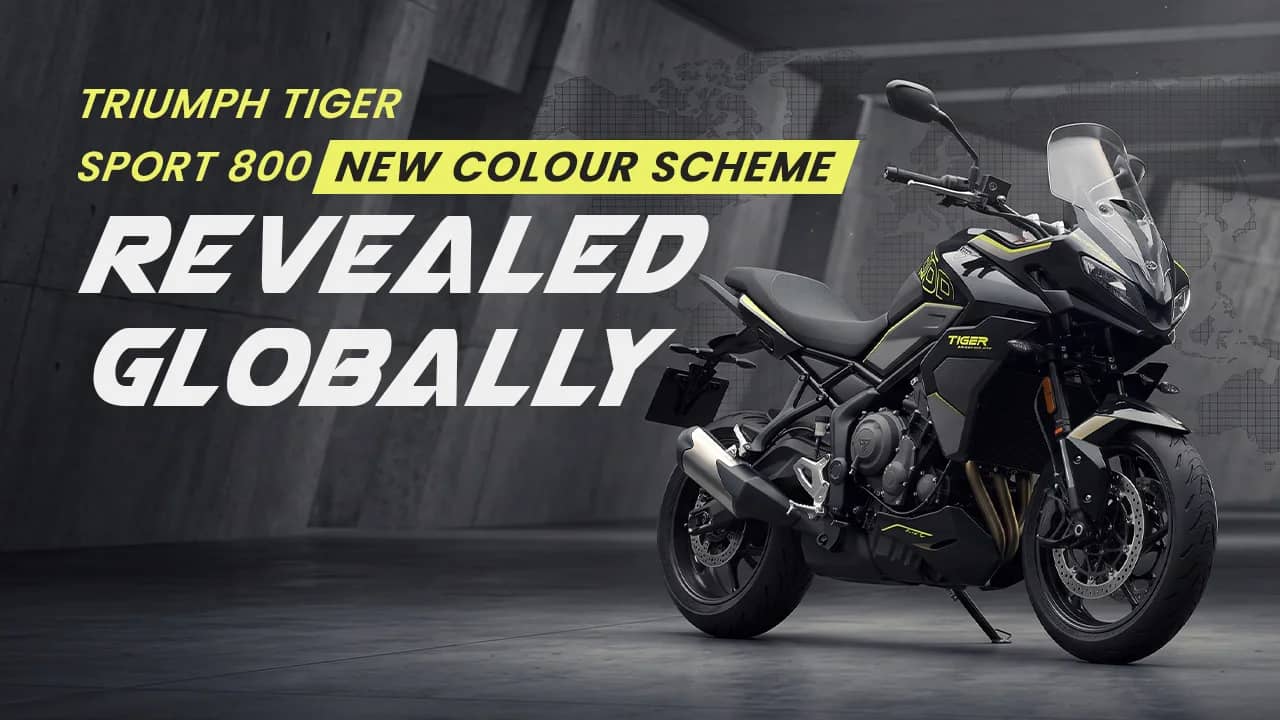 Triumph Tiger Sport 800 New Colour Scheme Revealed Globally — India Launch Still Pending Triumph Tiger Sport 800 New Colour Scheme Revealed Globally — India Launch Still Pending