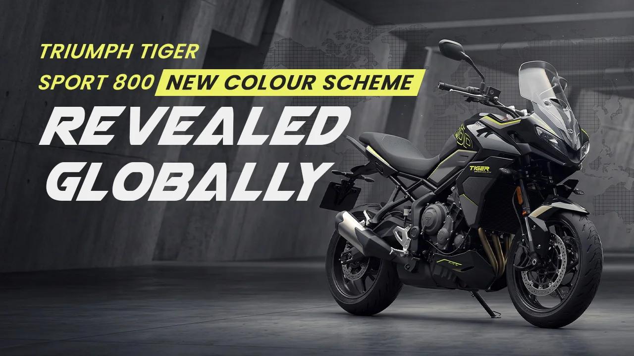 Triumph Tiger Sport 800 New Colour Scheme Revealed Globally — India Launch Still Pending Triumph Tiger Sport 800 New Colour Scheme Revealed Globally — India Launch Still Pending