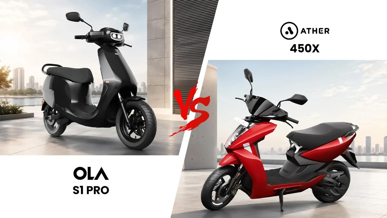 Ola S1 Pro vs Ather 450X: Which Premium Electric Scooter Actually Justifies Its Price in India? Ola S1 Pro vs Ather 450X: Which Premium Electric Scooter Actually Justifies Its Price in India?