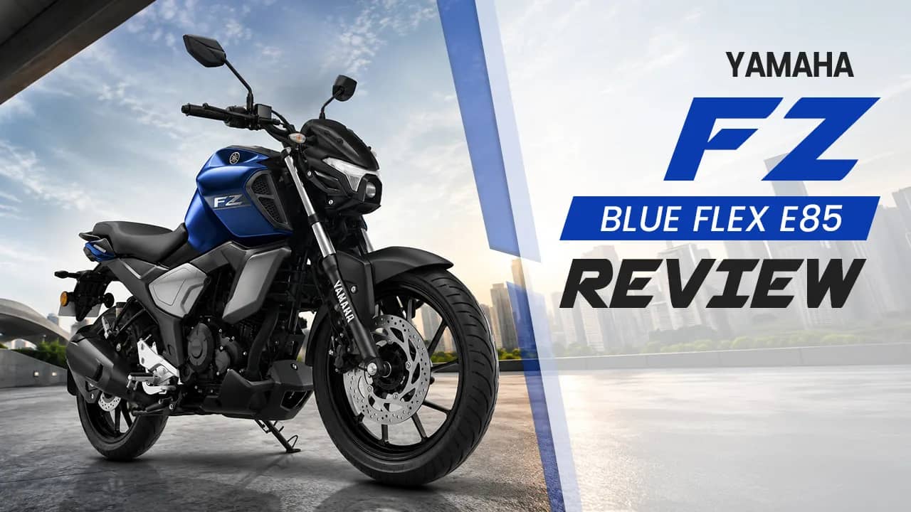 Yamaha FZ Blue Flex E85 Review: India's First Flex-Fuel FZ Tested on Paper Yamaha FZ Blue Flex E85 Review: India's First Flex-Fuel FZ Tested on Paper