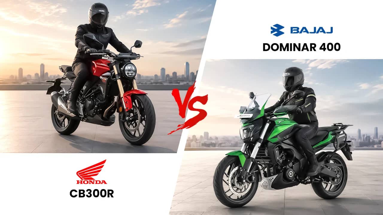 Honda CB300R vs Bajaj Dominar 400: Which One Actually Makes Sense for Everyday Riding? Honda CB300R vs Bajaj Dominar 400: Which One Actually Makes Sense for Everyday Riding?