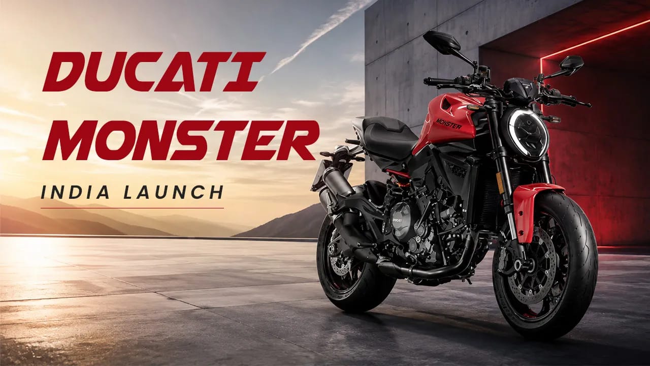 Ducati Monster India Launch: Price, Specs, Rivals Compared Ducati Monster India Launch: Price, Specs, Rivals Compared