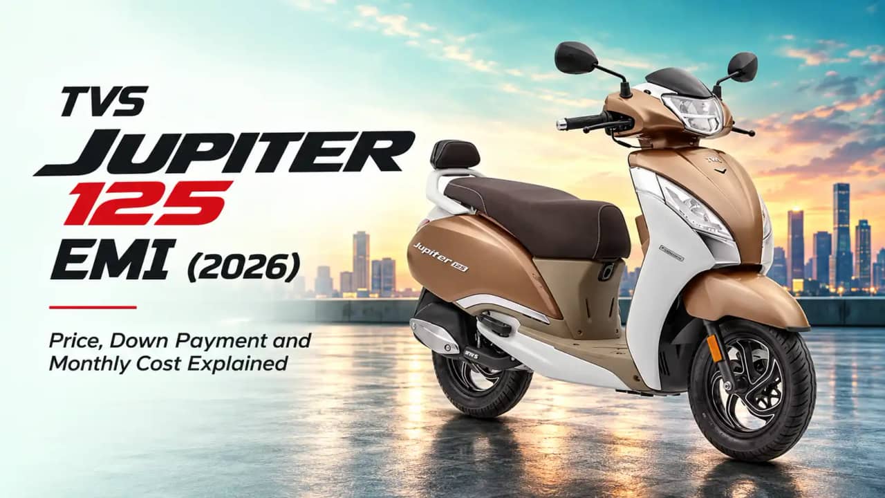 TVS Jupiter 125 On Road Price and EMI for a Shared Family Scooter TVS Jupiter 125 On Road Price and EMI for a Shared Family Scooter