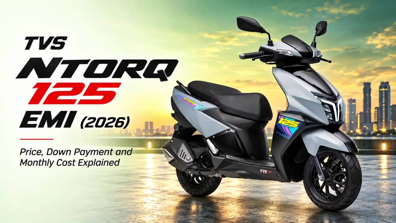 TVS Ntorq 125 EMI Finance and Variant Premiums for a Sporty Scooter TVS Ntorq 125 EMI Finance and Variant Premiums for a Sporty Scooter
