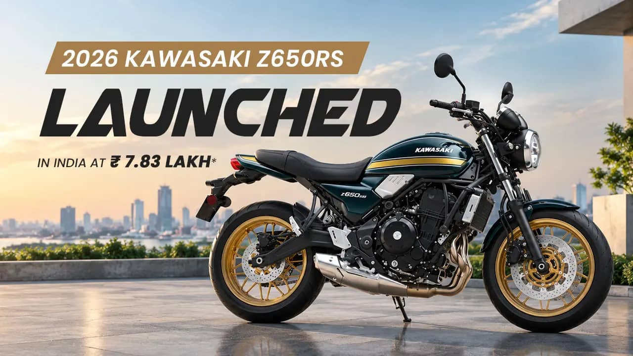 2026 Kawasaki Z650RS Launched In India At Rs 7.83 Lakh 2026 Kawasaki Z650RS Launched In India At Rs 7.83 Lakh